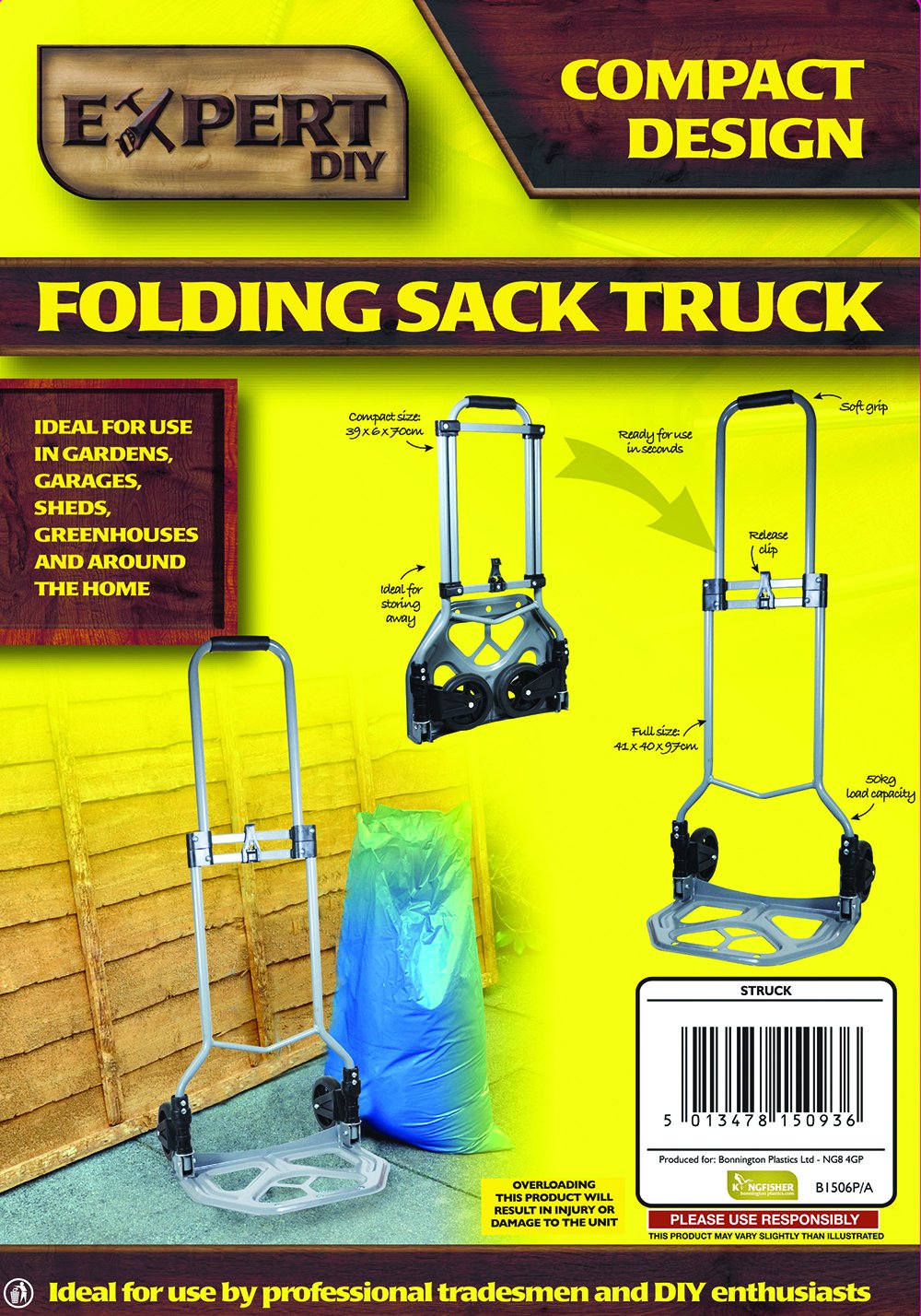 Heavy Duty Folding Foldable Hand Sack Truck Barrow Trolley Cart Wheel 50Kg Heavy Duty Folding Foldable Hand Sack Truck Barrow Trolley Cart Wheel 50Kg
